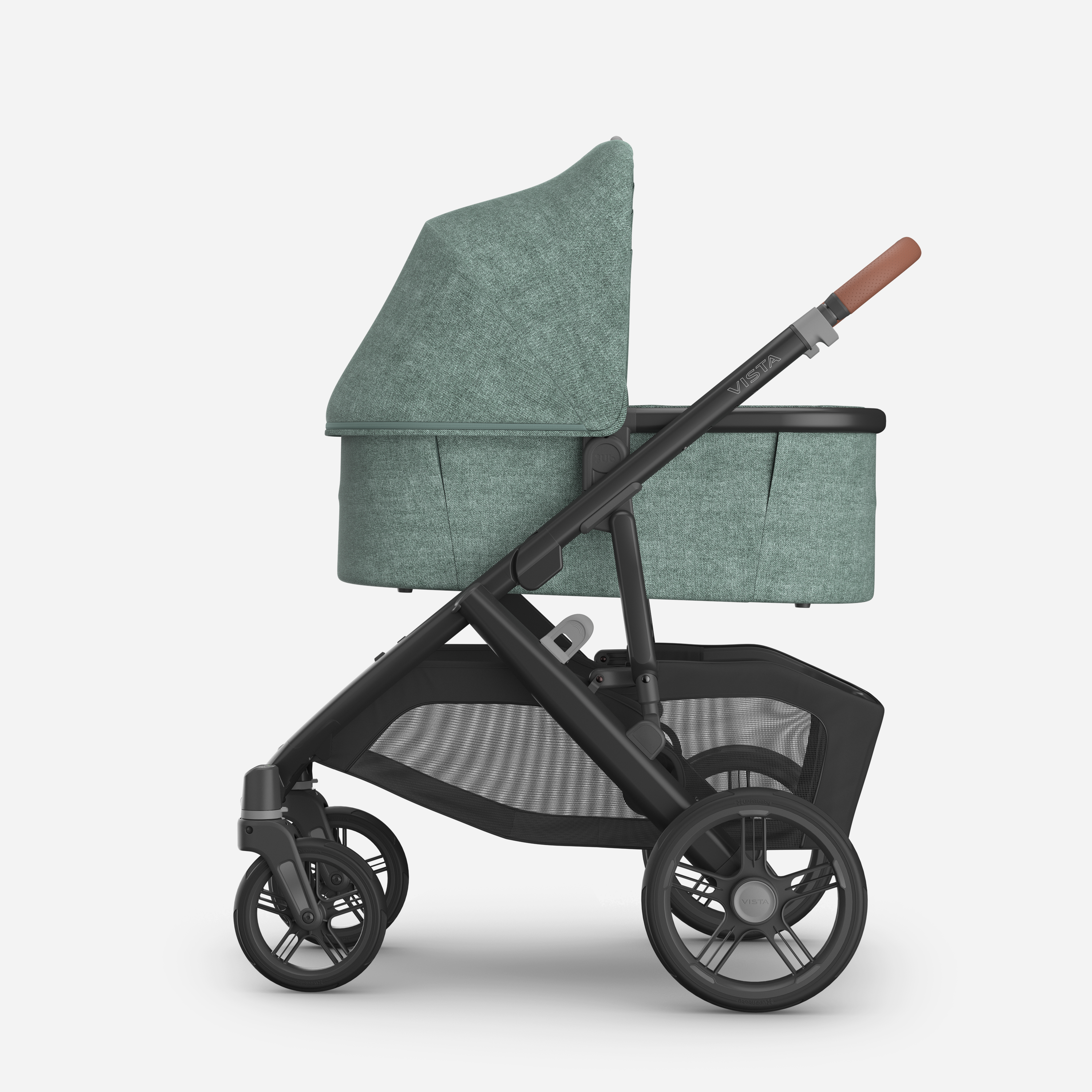 UPPAbaby VISTA V3 With Bassinet - Green Melange (Gwen) - UPPAbaby Australia #variant_gwen