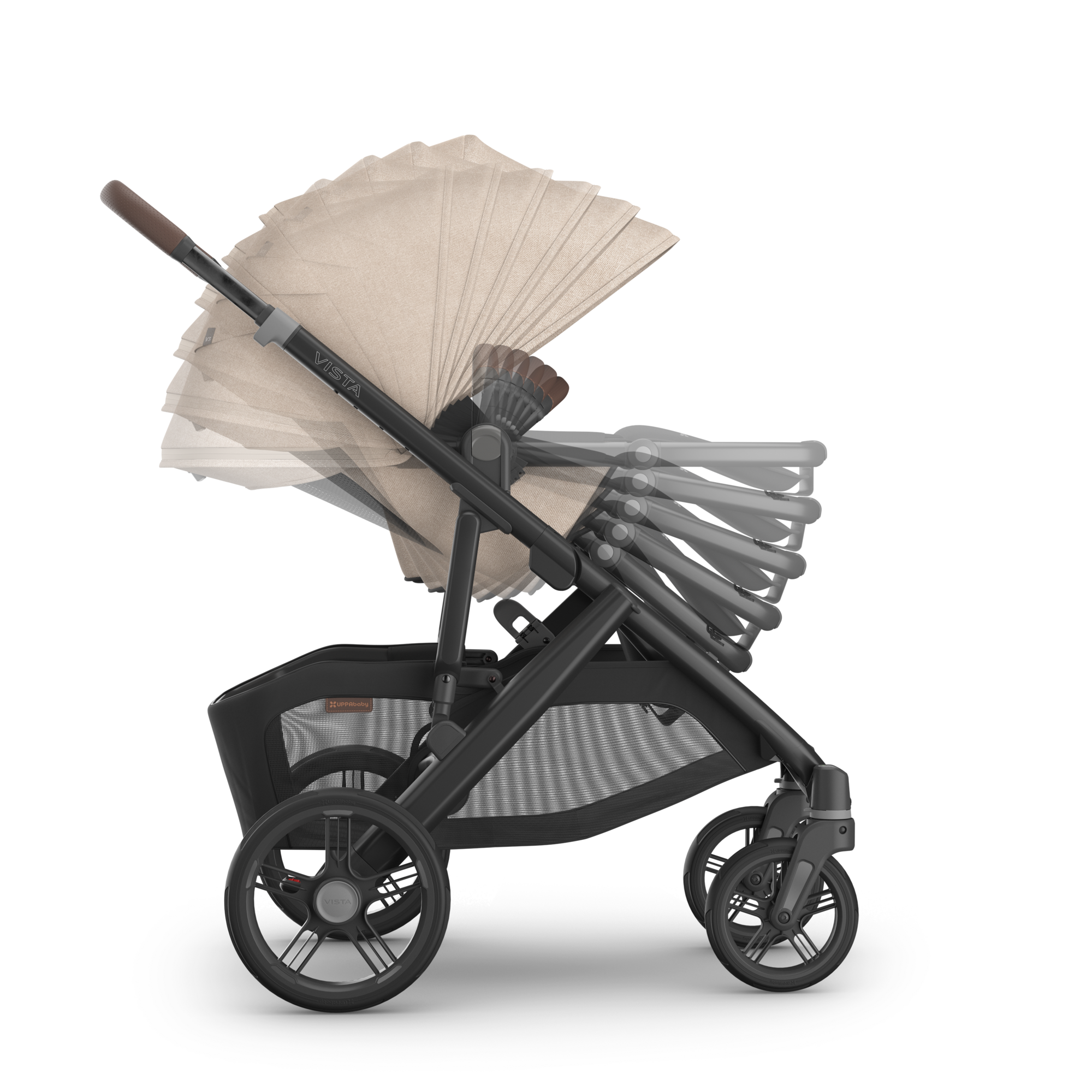 Vista® V3 - Full Size Single-to-Double Stroller System