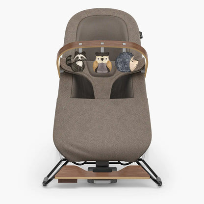 UPPAbaby Mira Bouncer Forest Fun Toy Bar - Grey | Walnut Wood - UPPAbaby Australia