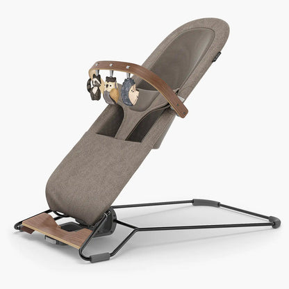UPPAbaby Mira Bouncer Forest Fun Toy Bar - Grey | Walnut Wood - UPPAbaby Australia