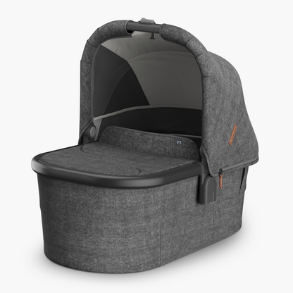 UPPAbaby V3 Bassinet - Charcoal Melange / Black (Greyson) - UPPAbaby Australia