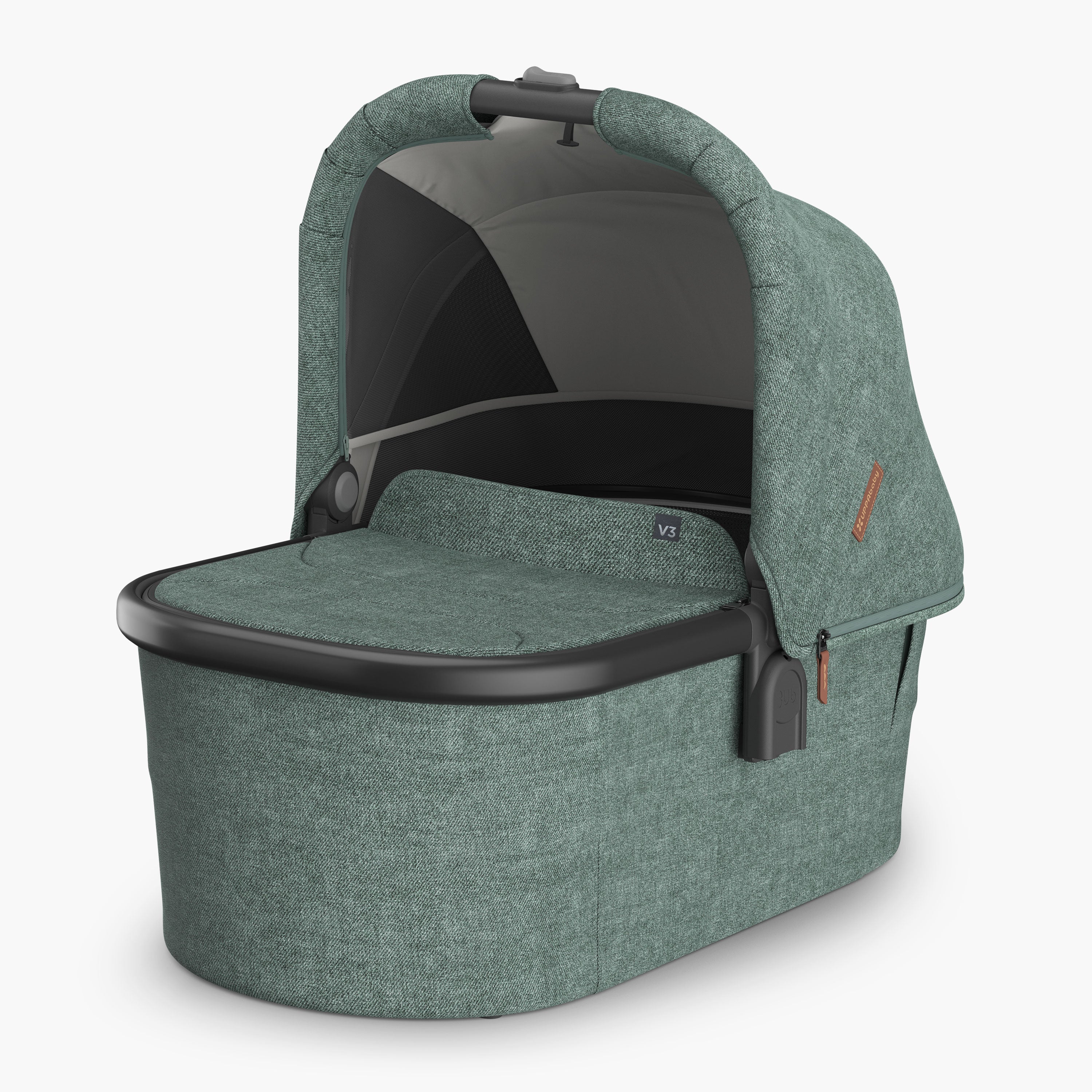 UPPAbaby V3 Bassinet - Green Melange (Gwen) - UPPAbaby Australia