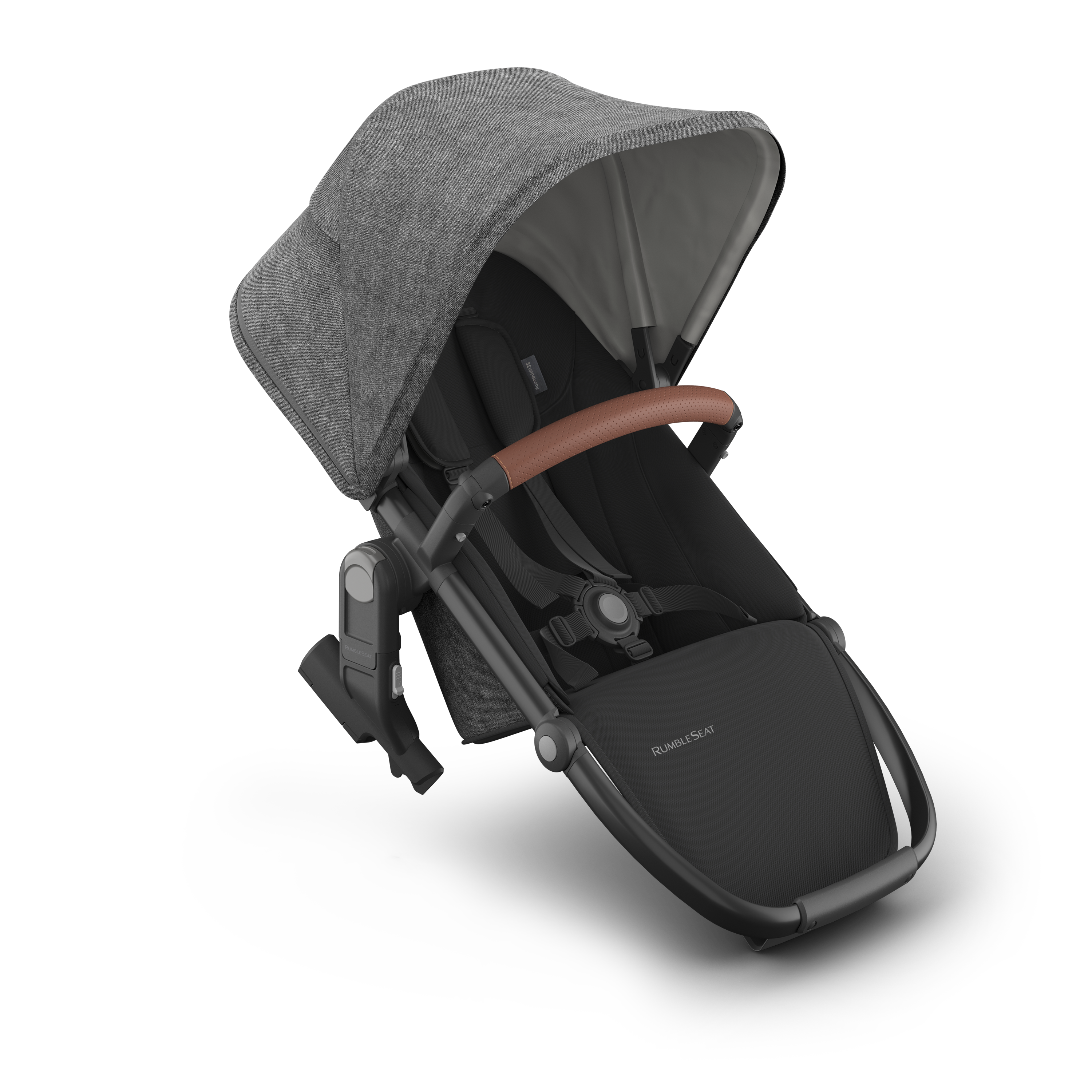 UPPAbaby Vista V3 RumbleSeat - Charcoal Melange/Carbon - Greyson No LIner